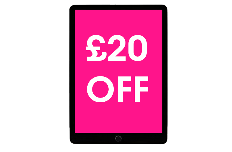 iPad 3/4 Screen Replacement (was £99.99)